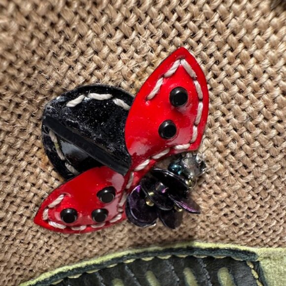 Coach 4439 Limited Edition Ladybug Hampton Tote Handbag + COACH dust bag - Picture 11 of 14